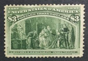 MOMEN: US #243 MINT OG VLH #26602