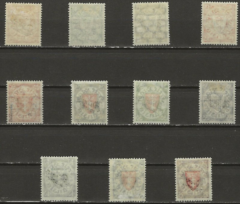 Danzig O42-O52 Mint Hinged, Lightly Hinged (416825)