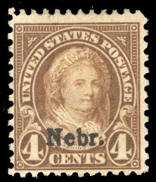 United States, 1910-30 #673 Cat$17.50, 1929 4c yellow brown, hinged