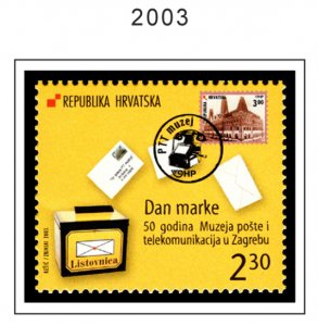 COLOR PRINTED CROATIA 1991-2010 STAMP ALBUM PAGES (111 illust. pages)