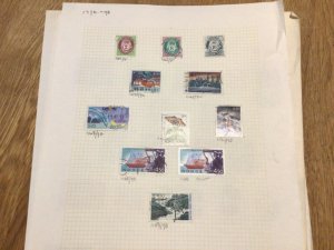 Norway used stamps on pages  A10264