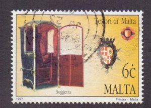 Malta  #912  used  1997   Sedan Chairs   6c