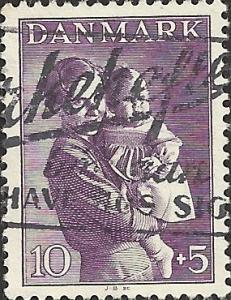 Denmark -  #B12 - Used - SCV-0.25