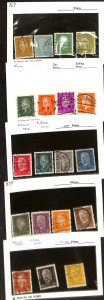 Germany, Postage Stamp, #366-384 Used, 1928-32 (BC)