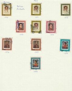 venezuela stamps page ref 16990