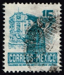 Mexico #825 Postman; Used (0.25) (1Stars)