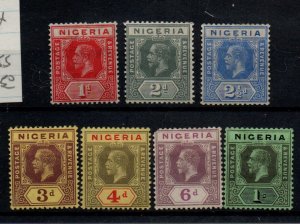 Nigeria 2-8 Mint Hinged