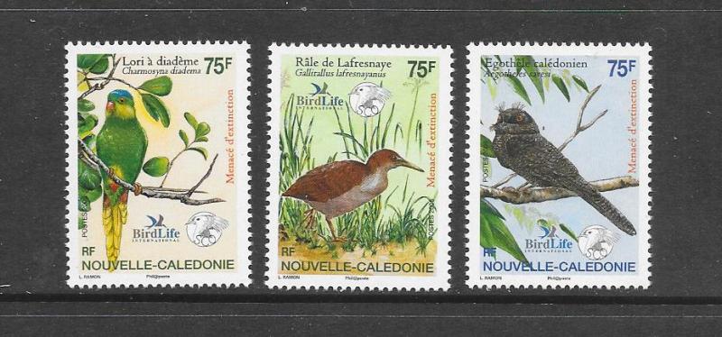 BIRDS - NEW CALEDONIA #993-5   MNH