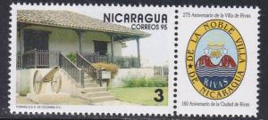 Nicaragua # 2146, Town of Rivas Anniversary, NH, 1/2 Cat.