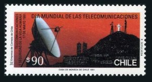 Chile 958,MNH.Michel 1428. World Telecommunication Day,1991.