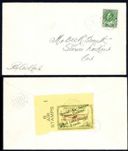 Canada CL25c Goldpines to Sioux Lookout Commercial Cover RET $250 - Stuart Katz