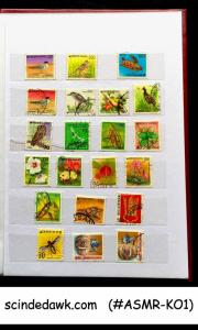 COLLECTION OF KOREA STAMP IN SMALL STOCK BOOK - 138 STAMPS