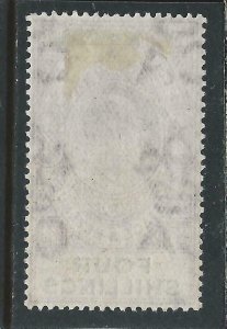 GIBRALTAR 1903 4s DULL PURPLE & GREEN MM SG 53 CAT £150