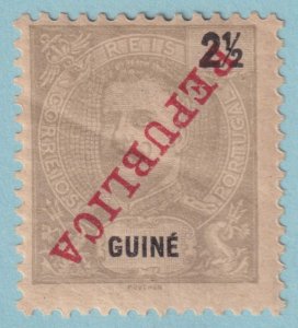 PORTUGUESE GUINEA 95a INVERTED OVERPRINT MINT HINGED OG*  VERY FINE! - KRR