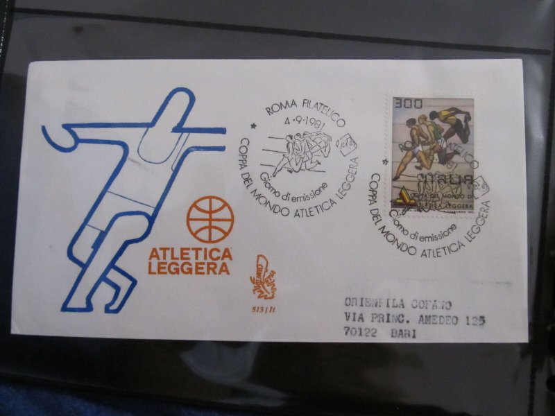 1981 Italy FDC LR120F16-