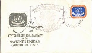 Paraguay, Worldwide First Day Cover, United Nations Related