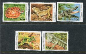 Somalia, MNH, Reptiles Crocodile siamensis 1998. x27949