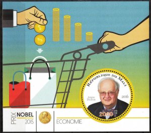 Mali 2016 Nobel Prix Economy 2015 Angus Deaton S/S MNH