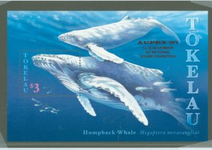 Tokelau  #242A  Souvenir Sheet (Fauna)