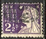 Australian States - New South Wales 1897; Sc. # 100a; Used Single Stamp