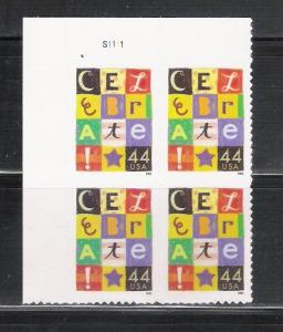 MNH Plate Block Celbrate 44 cent 2009 issue