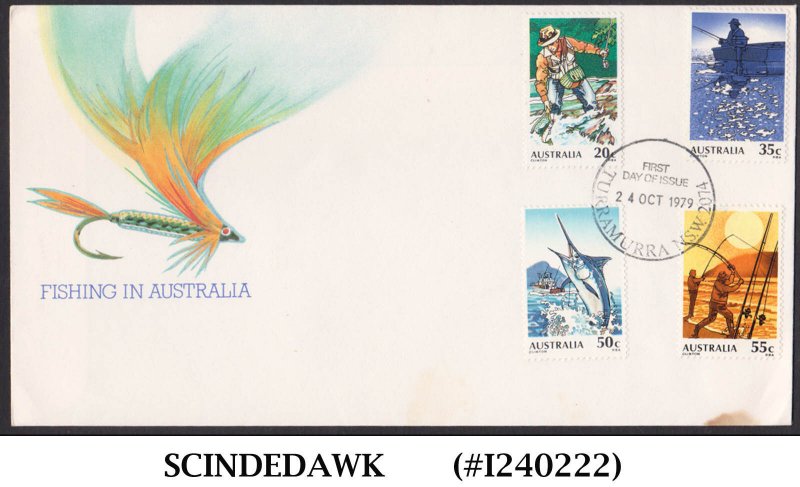 AUSTRALIA - 1979 FISHING IN AUSTRALIA - FDC