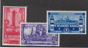 Italy  SC#265-267 MNH F-VF SCV$150.00....Great Opportunity!!