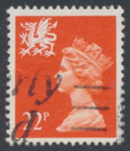 Wales   Machin 22p SG W56 SC# WMM42 Used see details    