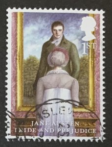 GREAT BRITAIN 2013 JANE AUSTEN Ist PORTRAIT DARCY SG3432 FINE USED