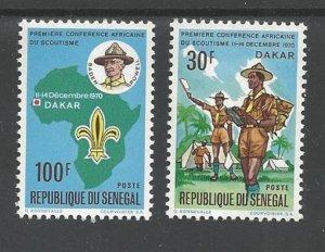 1970 Senegal Boy Scouts First African Conference