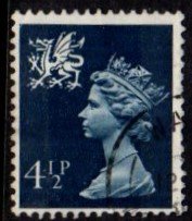 Wales - #WMMH4 Machin Queen Elizabeth II - Used