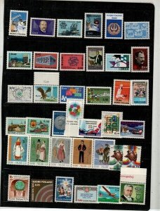 Finland Scott 476 // 584 Mint NH sets (Catalog Value $52.10)