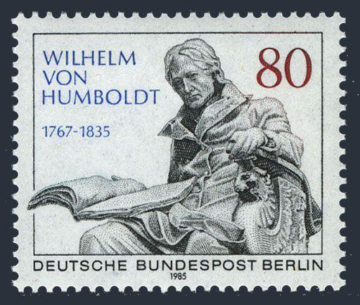 Germany-Berlin 9N499,MNH.Michel 731. Wilhelm von Humboldt,statesman,1985.