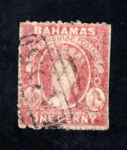 Bahamas #2   VF, Used,  CV $425.00 ..... 0420002