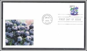 US #3294 Blueberries FDC