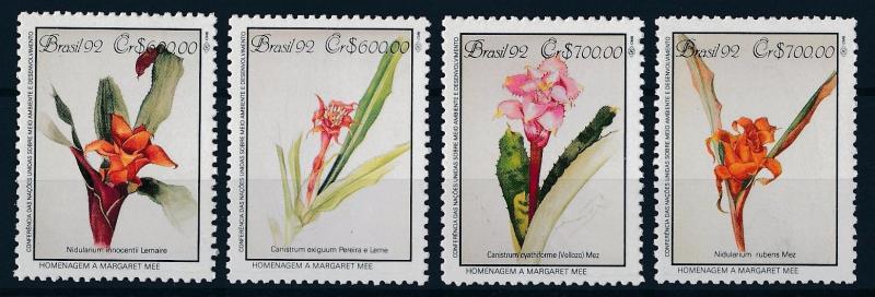 [63814] Brazil 1992 Flora Flowers Blumen  MNH