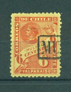 Chile sc# J22 used cat value $2.00