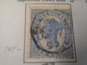 Australia  :  Queensland  #  105  used