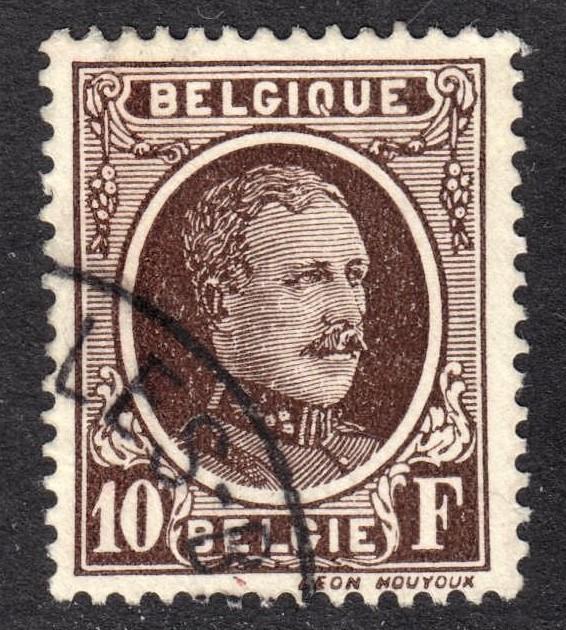 Belgium Scott 190  VF used.