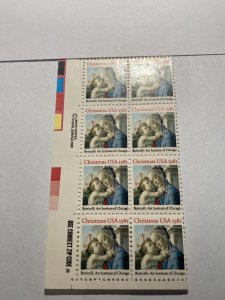 Scott 1939 Christmas from LU Sheet Zip and USPS Symbol 8 Stamps M NH OG ach