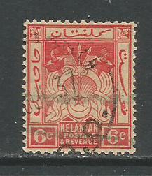 Malaya-Kelantan   #22  Used  (1928)  c.v. $5.00