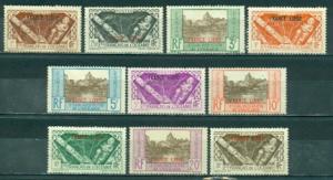 French Polynesia #126-135  Mint F-VF LH  CV$336.50