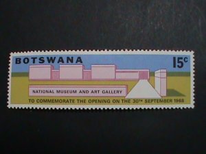 Botswana-1968-The Opening of National Museum & Art Gallery Mint Stamp set- Rare-