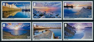 Guernsey 2011 MNH Landscapes Stamps Sea SEPAC Scenery Harbour Tourism 6v Set