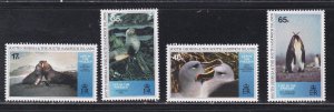 South Georgia # 190-193, Native Wildlife - Penguins, Mint NH, 1/2 Cat..