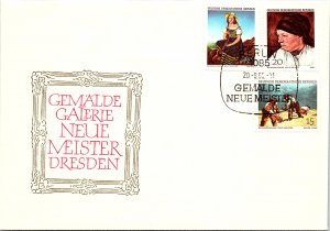 Germany D.D.R., Worldwide First Day Cover, Art