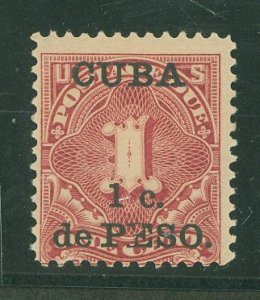 Cuba #J1 Unused Single