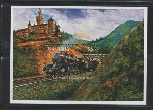 Grenada  #2569  (1999 Germany Train sheet) VFMNH CV $4.25