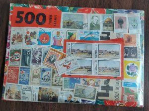 TURKEY STAMPS - 500 - Still in package, Mint & Used