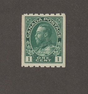 EDSROOM-14333 Canada 123 MNH 1913 Coil Perf 8 Horizontally VF Centering CV$275